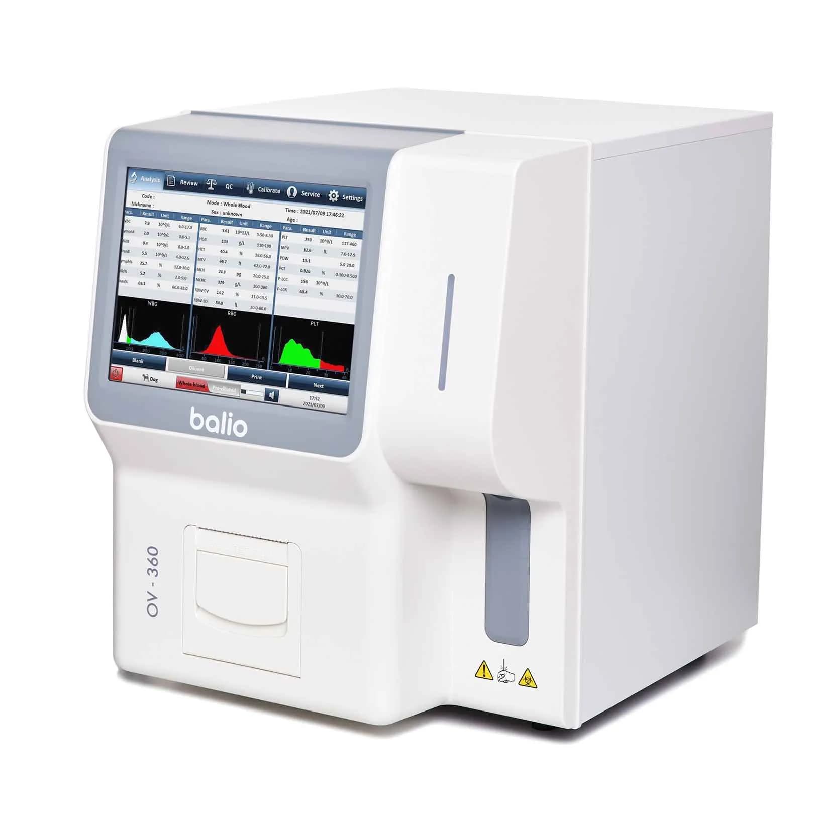 OX-360 – 3-Part Hematology Analyzer