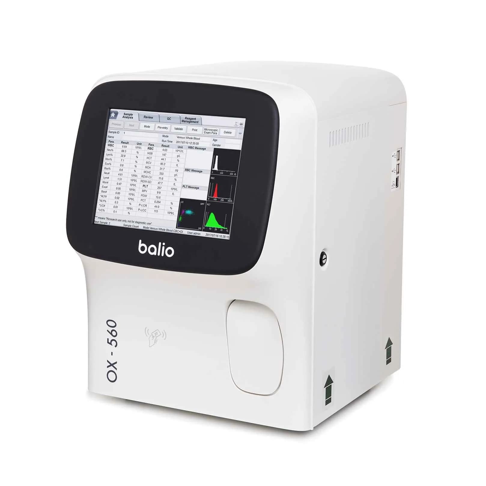 OX-560 – 5-Part Hematology Analyzer