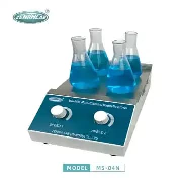 MS-04N MS-09N MS-16N Zenith Multiple magnetic stirrer